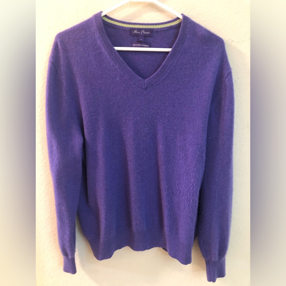 Alan Flusser 100% Cashmere Sweater